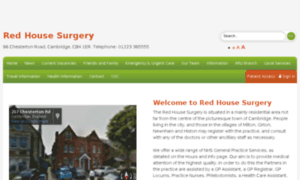 Redhousesurgery.nhs.uk thumbnail