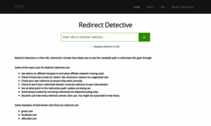 Redirectdetective.com thumbnail