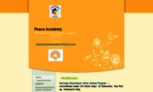 Redlandspeaceacademy.com thumbnail