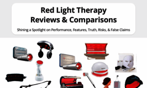 Redlighttherapycomparisons.com thumbnail