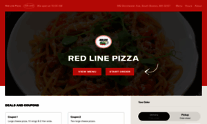 Redlinepizzaboston.com thumbnail