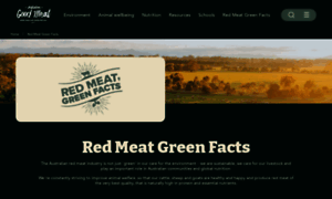 Redmeatgreenfacts.com.au thumbnail