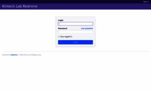 Redmine.kintechlab.com thumbnail