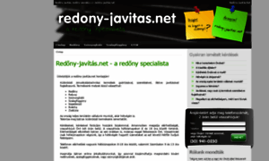 Redony-javitas.net thumbnail