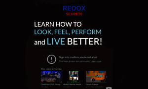 Redoxsecrets.com thumbnail