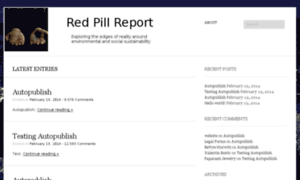 Redpillreport.ca thumbnail