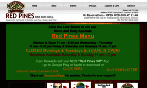 Redpinesbarandgrill.com thumbnail