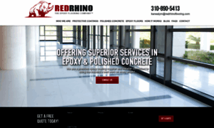 Redrhinoflooring.com thumbnail