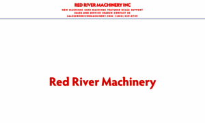 Redrivermachinery.com thumbnail