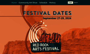 Redrockartsfestival.com thumbnail