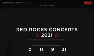 Redrocksconcerts2021.com thumbnail