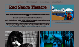 Redsaucetheatrecompany.co.uk thumbnail