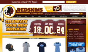 Redskinsteamstore.com thumbnail