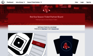 Redsox.splitseasontickets.com thumbnail