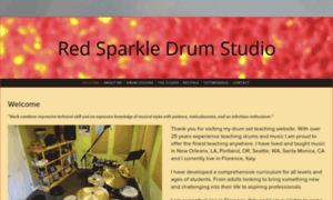 Redsparkledrumstudio.com thumbnail