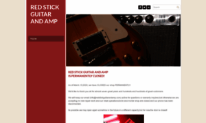 Redstickguitarandamp.com thumbnail