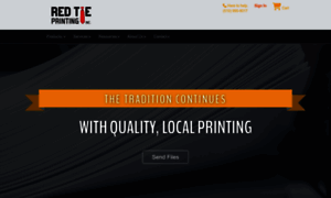 Redtieprinting.com thumbnail