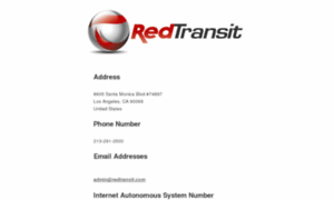 Redtransit.com thumbnail