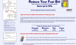 Reduceyourfuelbill.com.au thumbnail