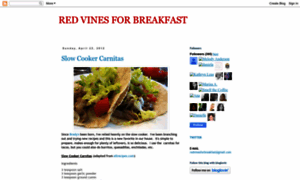 Redvinesforbreakfast.blogspot.com thumbnail