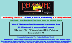 Redwatercafe.com thumbnail