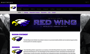 Redwingathleticassociation.org thumbnail