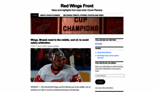 Redwingsfront.wordpress.com thumbnail