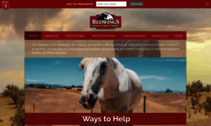 Redwingshorsesanctuary.org thumbnail