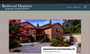 Redwoodmeadowsseniorapartments.com thumbnail