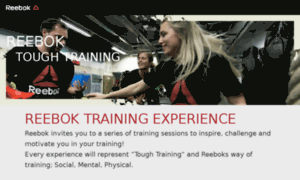 Reeboktrainingexperience.com thumbnail