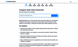 Reelsdownloader.co thumbnail