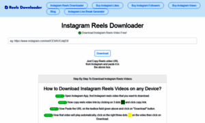 Reelsdownloader.net thumbnail