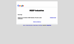 Reepindustries.com thumbnail