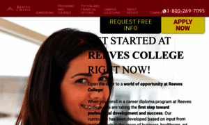 Reevescollege.ca thumbnail