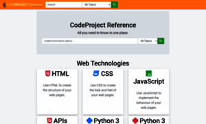 Reference.codeproject.com thumbnail