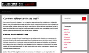 Referencement-gratuit-site.fr thumbnail
