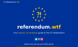Referendum.wtf thumbnail