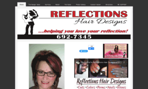 Reflectionshairdesigns.yolasite.com thumbnail