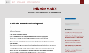 Reflectivemeded.org thumbnail