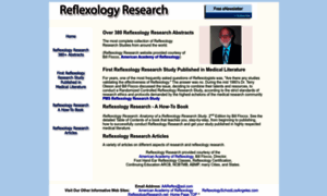 Reflexologyresearch.net thumbnail