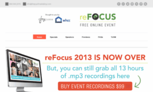 Refocus2013.com thumbnail