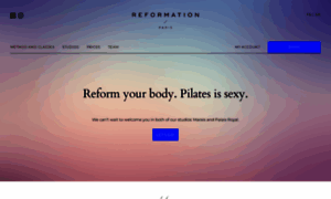 Reformation-pilates.com thumbnail