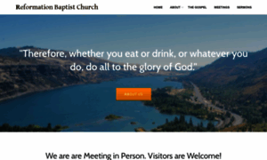 Reformationbaptistchurch.com thumbnail