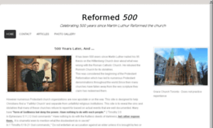 Reformed500.ca thumbnail