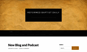 Reformedbaptistdaily.wordpress.com thumbnail