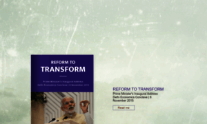 Reformtotransform.narendramodi.in thumbnail