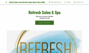 Refresh-salon-spa.business.site thumbnail