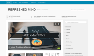 Refreshedmind.com thumbnail