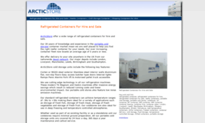 Refrigeratedcontainerhireandsale.co.uk thumbnail