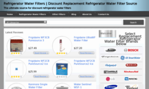 Refrigeratorwaterfiltersource.com thumbnail
